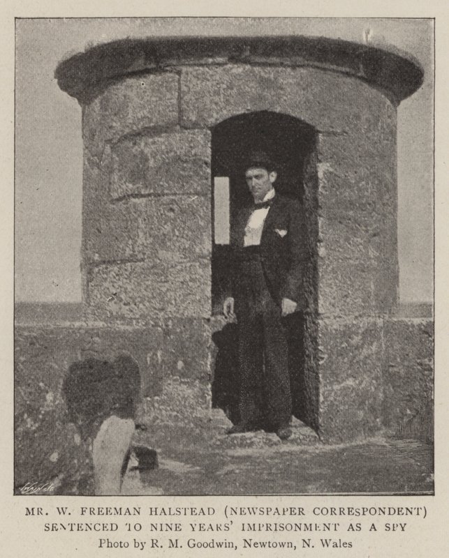 W Freeman Halstead (sanomalehtikirjeenvaihtaja) tuomittiin yhdeksän vuoden vankeuteen vakoojana tekijältä English Photographer