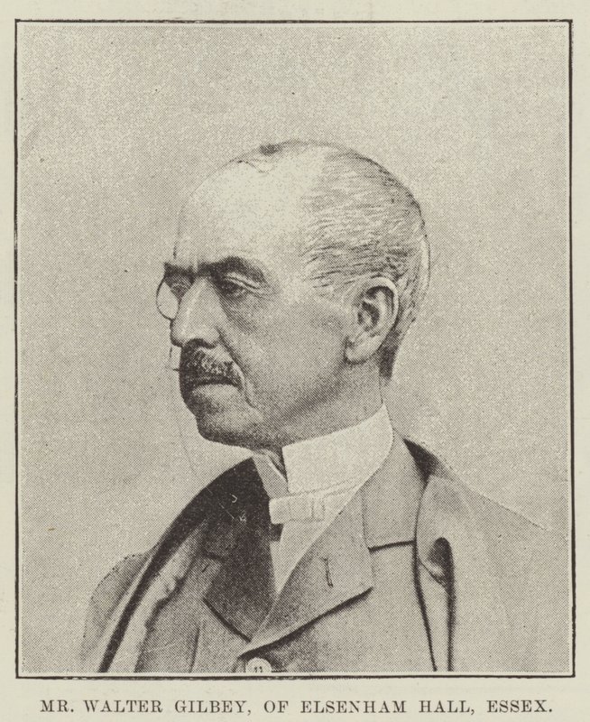 Herra Walter Gilbey, Elsenham Hall, Essex tekijältä English Photographer