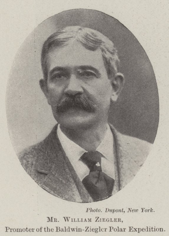 Herra William Ziegler, Baldwin-Ziegler Polar Expeditionin edistäjä tekijältä English Photographer