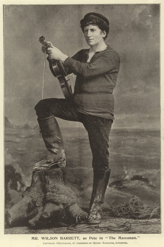 Herra Wilson Barrett Petenä Manxmanissa tekijältä English Photographer