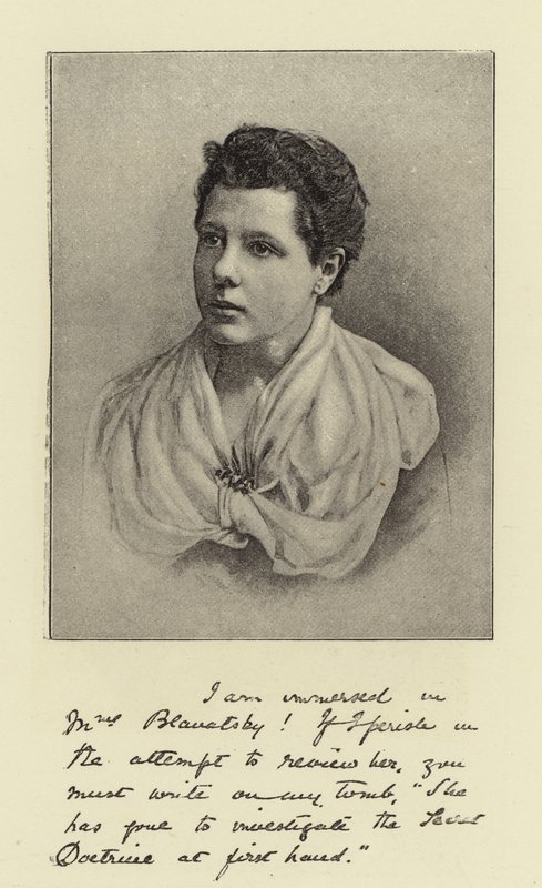 Rouva Annie Besant tekijältä English Photographer