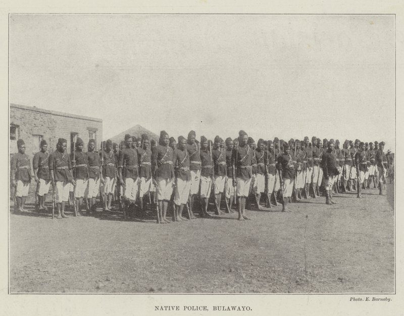 Alkuperäinen poliisi, Bulawayo tekijältä English Photographer