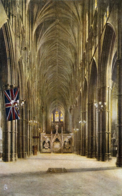 Nave and Tomb of the Unknown Warrior, Westminster Abbey, Lontoo tekijältä English Photographer