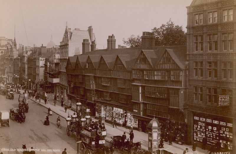 Old Houses, Staple Inn, Holborn tekijältä English Photographer