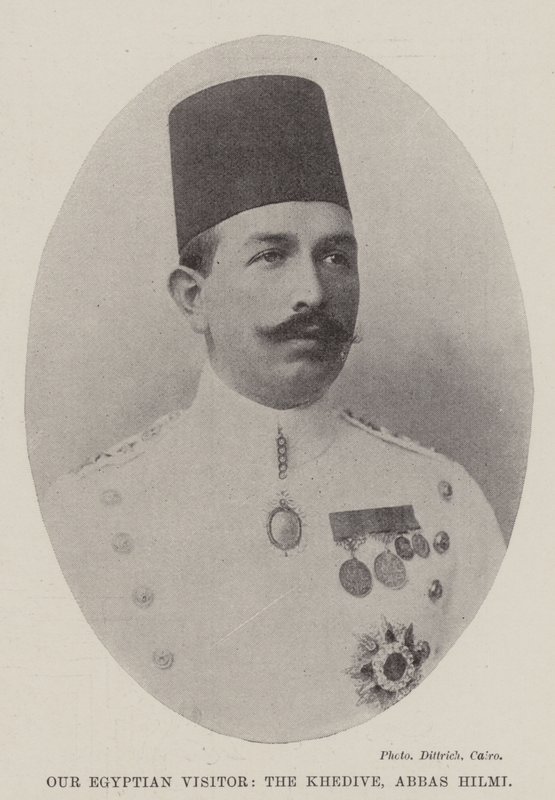Egyptiläinen Vieraamme, Khedive, Abbas Hilmi tekijältä English Photographer