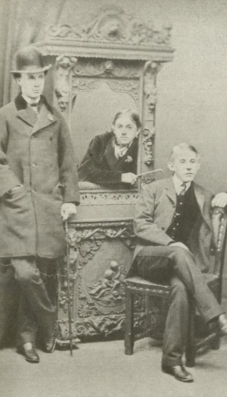 Oxford-opiskelijat, 1860-luvun loppu (m/w kuva) tekijältä English Photographer