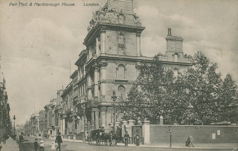 Pall Mall ja Marlborough House tekijältä English Photographer