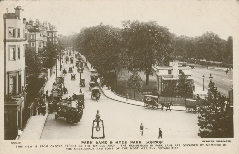 Park Lane ja Hyde Park, Lontoo tekijältä English Photographer