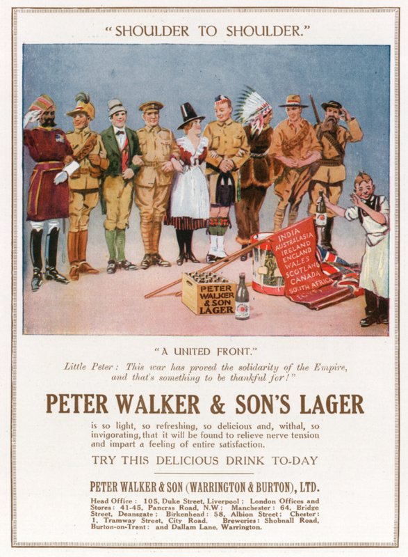 Peter Walker and Sons Camp. Mainos tekijältä English Photographer