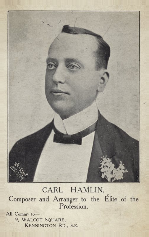Carl Hamlinin muotokuva tekijältä English Photographer