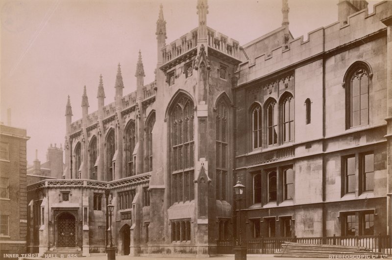 Postikortti Inner Temple Hallin ulkopinnalla tekijältä English Photographer