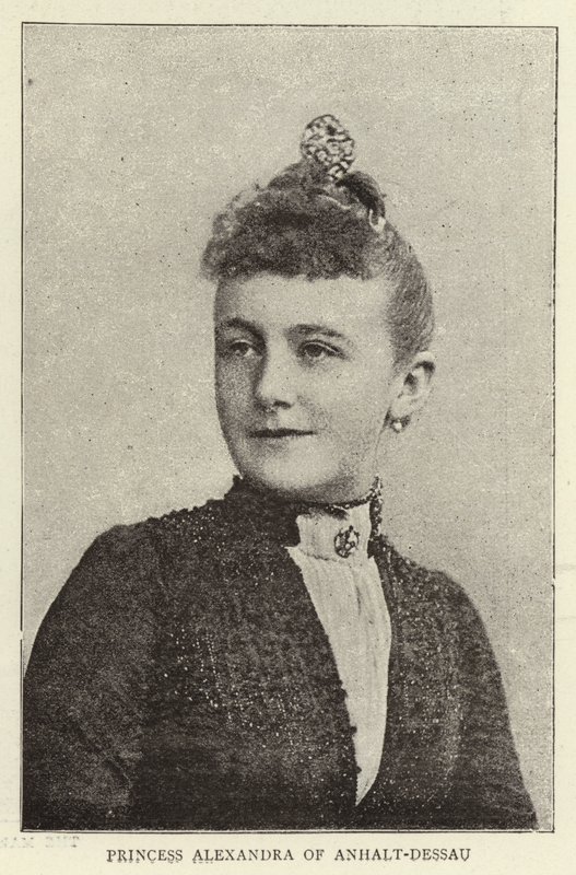 Anhalt-Dessaun prinsessa Alexandra tekijältä English Photographer