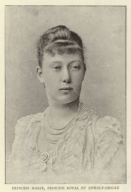 Prinsessa Marie, Anhalt-Dessaun kuninkaallinen prinsessa tekijältä English Photographer