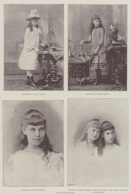 Saksi-Coburgin ja Gothan prinsessa Victoria Melita tekijältä English Photographer
