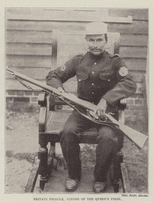 Yksityinen Priaulx, Queens-palkinnon voittaja tekijältä English Photographer
