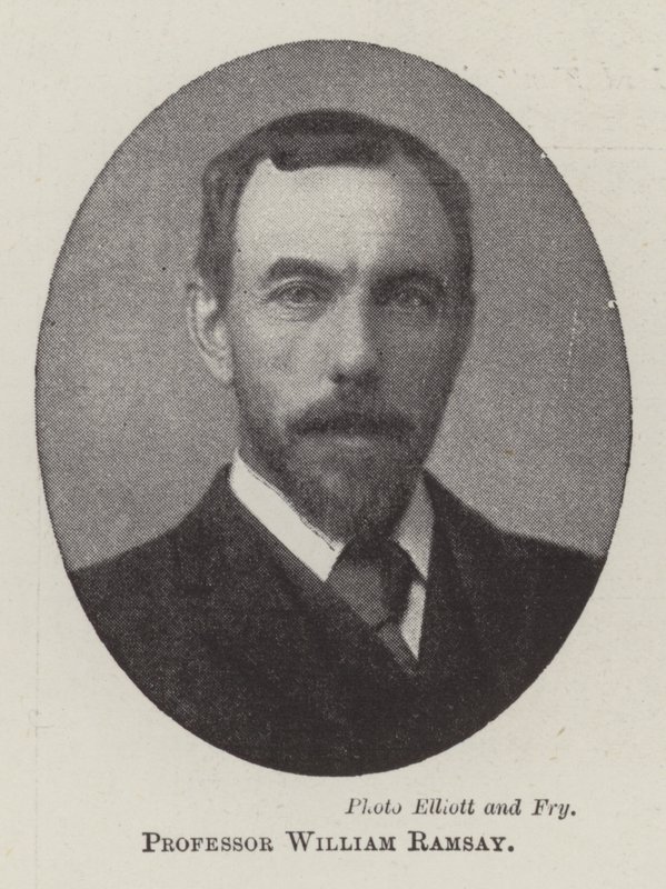 Professori William Ramsay tekijältä English Photographer