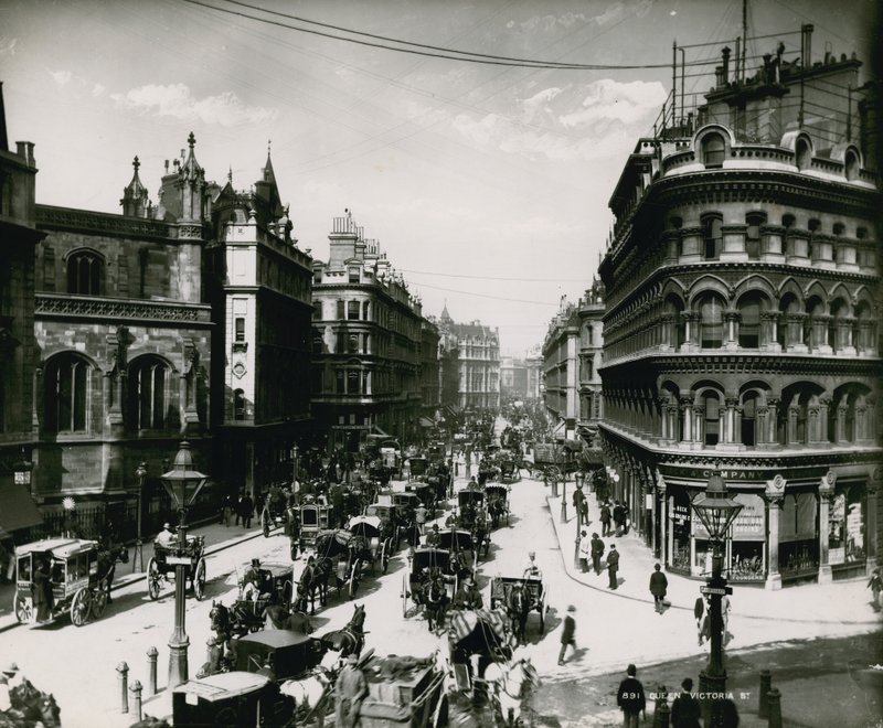 Queen Victoria Street, Lontoo tekijältä English Photographer