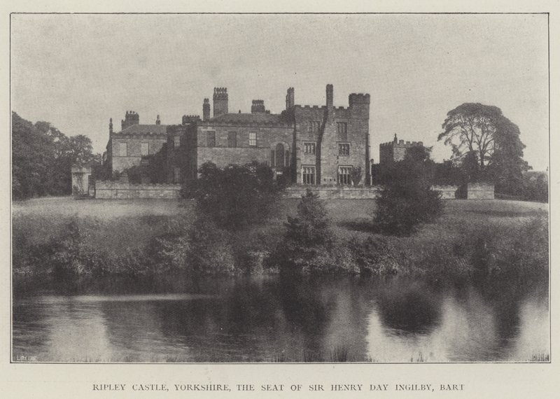 Ripley Castle, Yorkshire, Sir Henry Day Ingulbyn, Baronetin kotipaikka tekijältä English Photographer