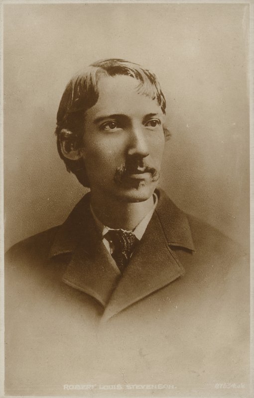 Robert Louis Stevenson (1850-1894), skotlantilainen kirjailija, runoilija ja matkakirjailija tekijältä English Photographer