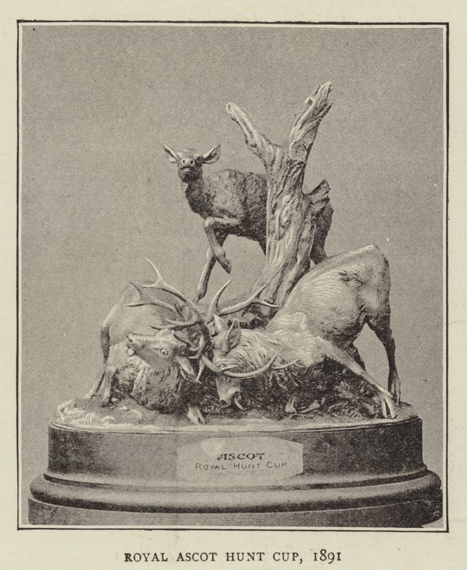 Royal Ascot Hunt Cup, 1891 tekijältä English Photographer