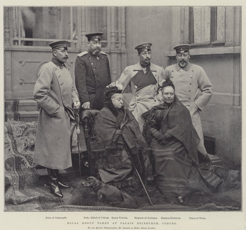 Royal Group valloitettu Palais Edinburghissa, Coburgissa tekijältä English Photographer