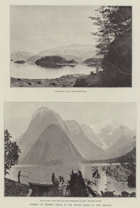 Länsi-Otagon maisema Uuden-Seelannin Keskisaarella tekijältä English Photographer