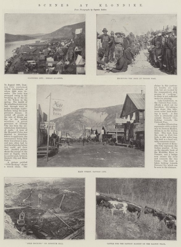 Kohtauksia Klondikessa tekijältä English Photographer