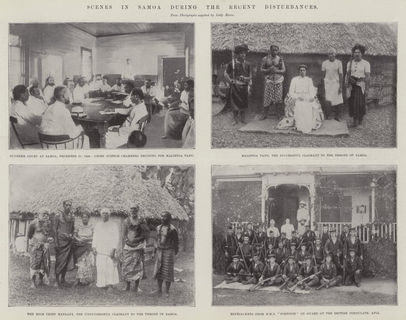 Kohtauksia Samoalla viimeaikaisten häiriöiden aikana tekijältä English Photographer