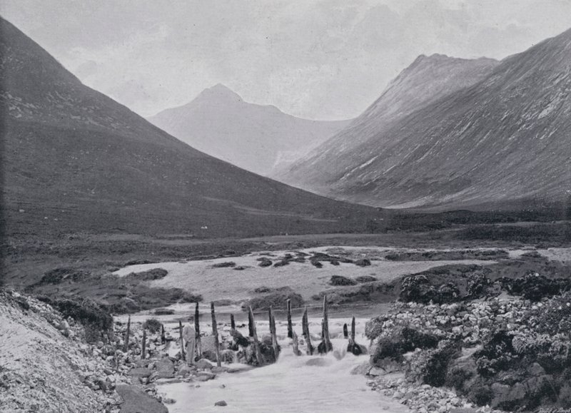 Skotlanti: Glen Sannox, Isle of Arran (m/w kuva) tekijältä English Photographer