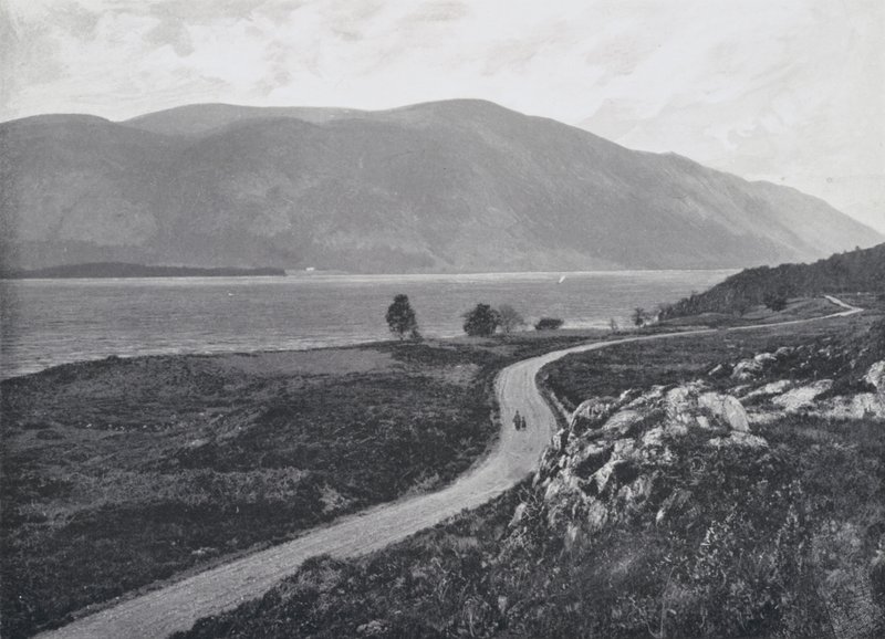 Skotlanti: Loch Lochy (s/w-kuva) tekijältä English Photographer