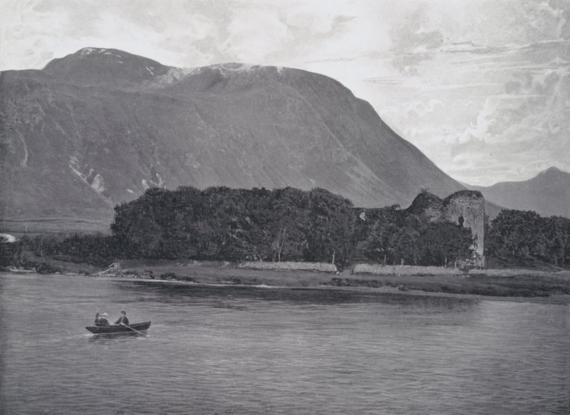 Skotlanti: Inverlochyn linnan rauniot, Ben Nevis (m/v kuva) tekijältä English Photographer