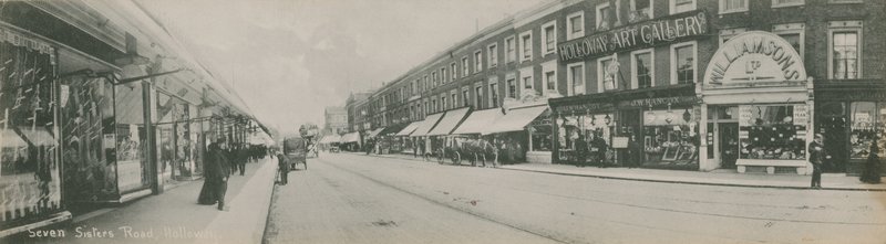 Seven Sisters Road, Holloway, Lontoo tekijältä English Photographer