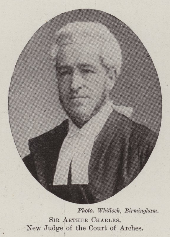 Sir Arthur Charles, Archesin tuomioistuimen uusi tuomari tekijältä English Photographer