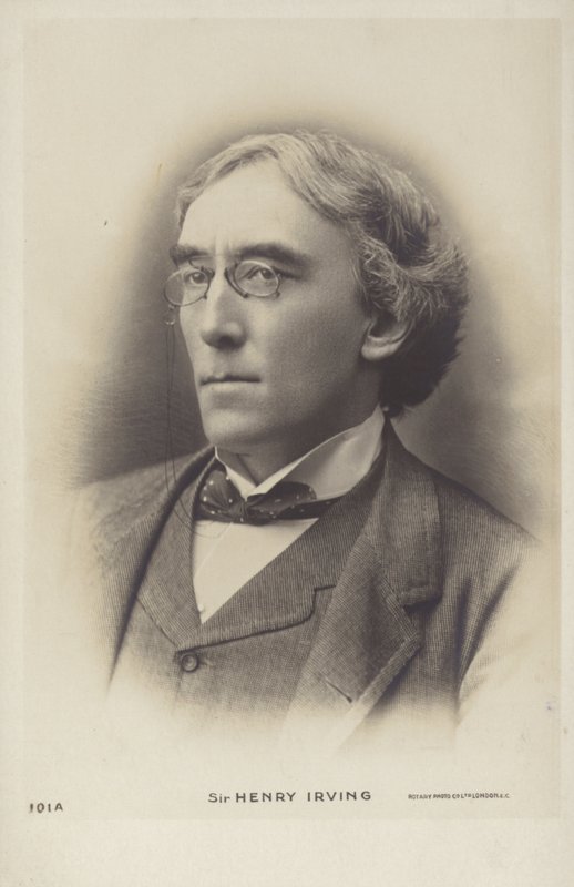 Sir Henry Irving, englantilainen näyttelijä tekijältä English Photographer