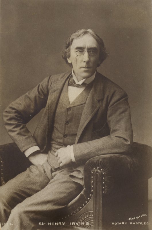 Sir Henry Irving, englantilainen näyttelijä tekijältä English Photographer