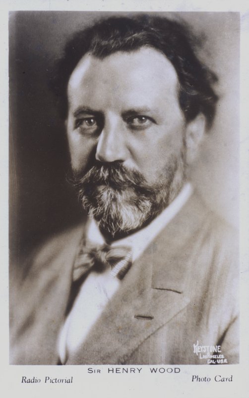 Sir Henry Wood, englantilainen kapellimestari (m/v kuva) tekijältä English Photographer