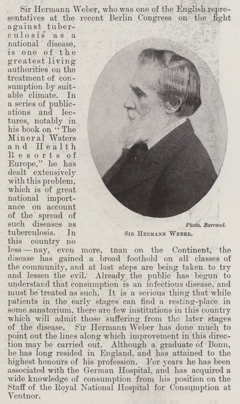 Sir Hermann Weber tekijältä English Photographer