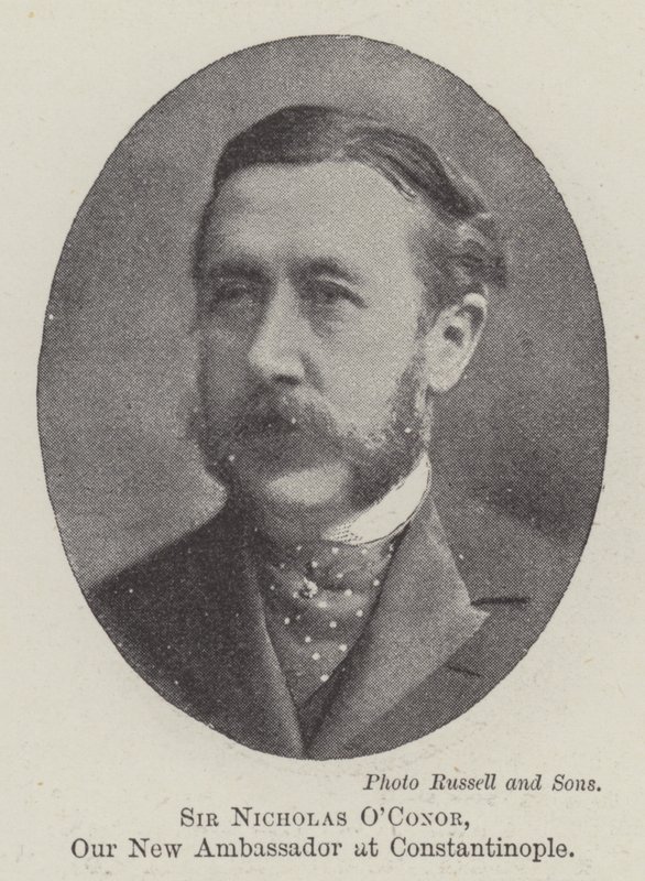 Sir Nicholas OConor, uusi suurlähettiläämme Konstantinopolissa tekijältä English Photographer