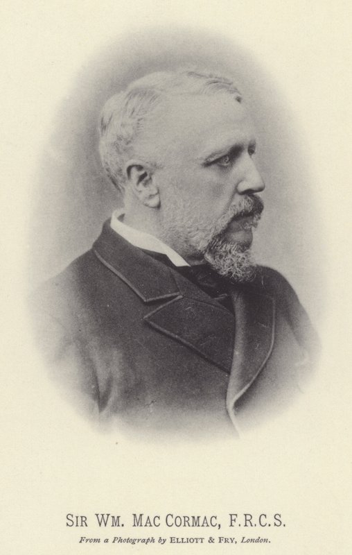 Sir William MacCormac, FRCS (s/w-kuva) tekijältä English Photographer