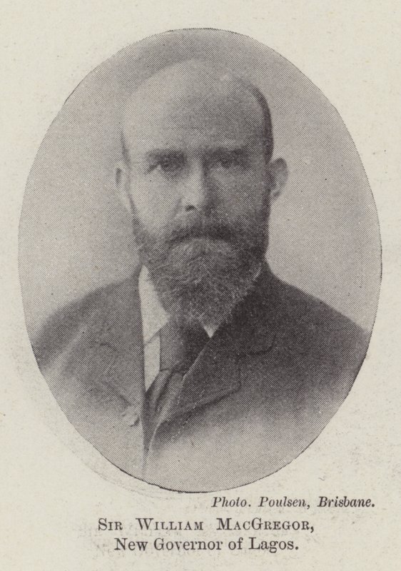 Sir William MacGregor, Lagosin uusi kuvernööri tekijältä English Photographer