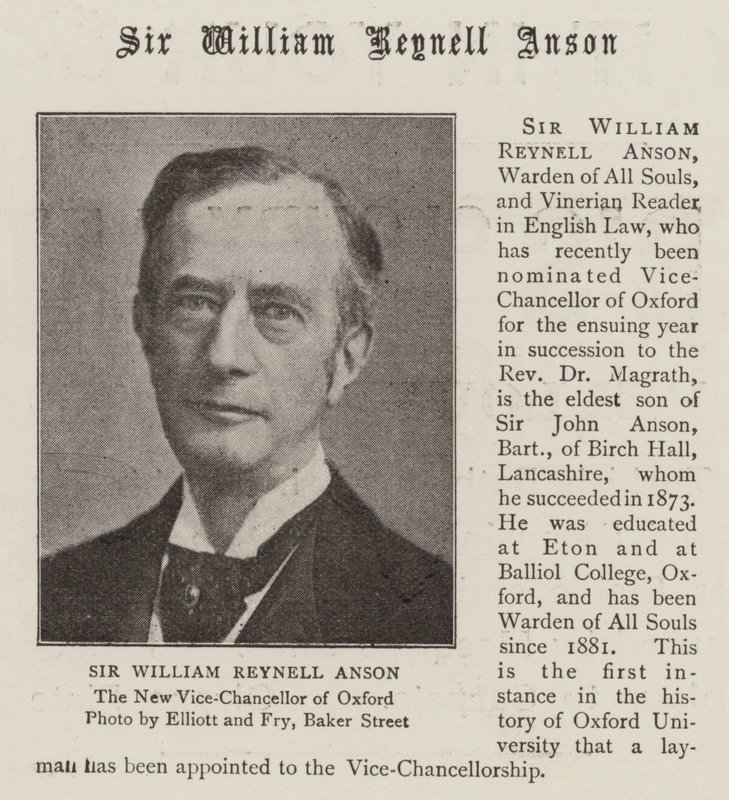 Sir William Reynell Anson tekijältä English Photographer