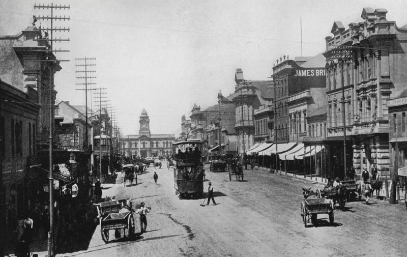 Etelä-Afrikka: Main Street, Port Elizabeth (m/v kuva) tekijältä English Photographer