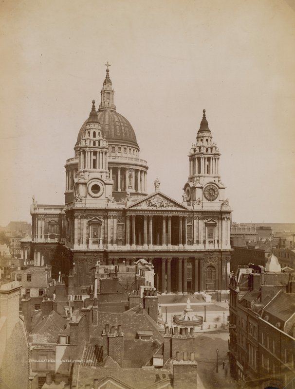 St Paulin katedraali, Lontoo, 1900-luvun alku tekijältä English Photographer
