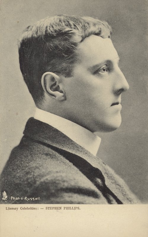 Stephen Phillips (1864-1915), englantilainen runoilija ja näytelmäkirjailija tekijältä English Photographer