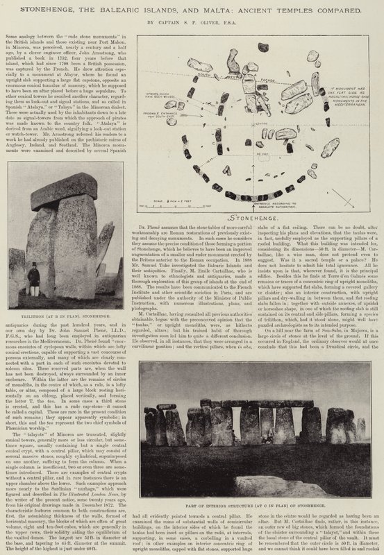 Stonehenge, Baleaarit ja Malta, muinaiset temppelit vertasivat tekijältä English Photographer