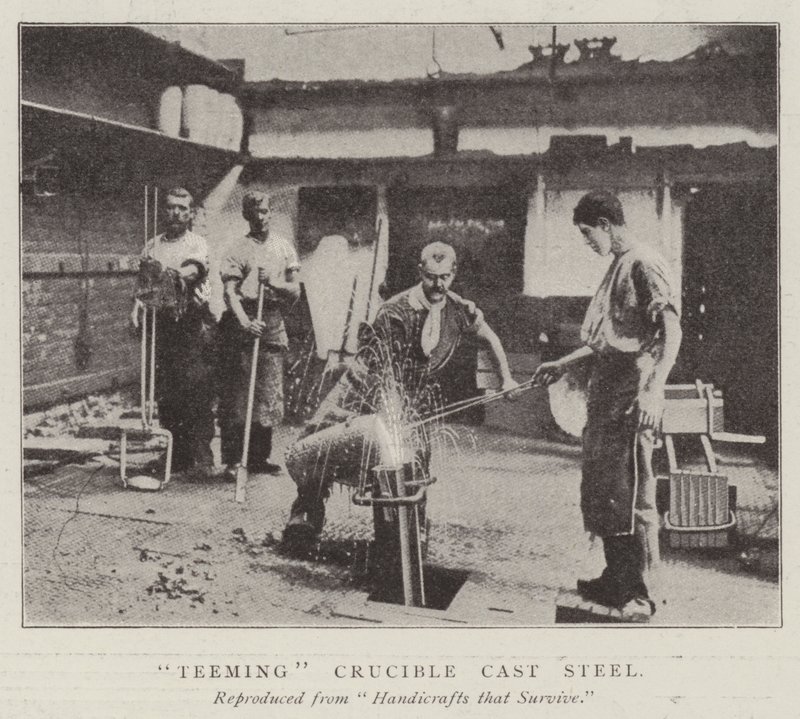 Teeming Crucible Cast Steel tekijältä English Photographer
