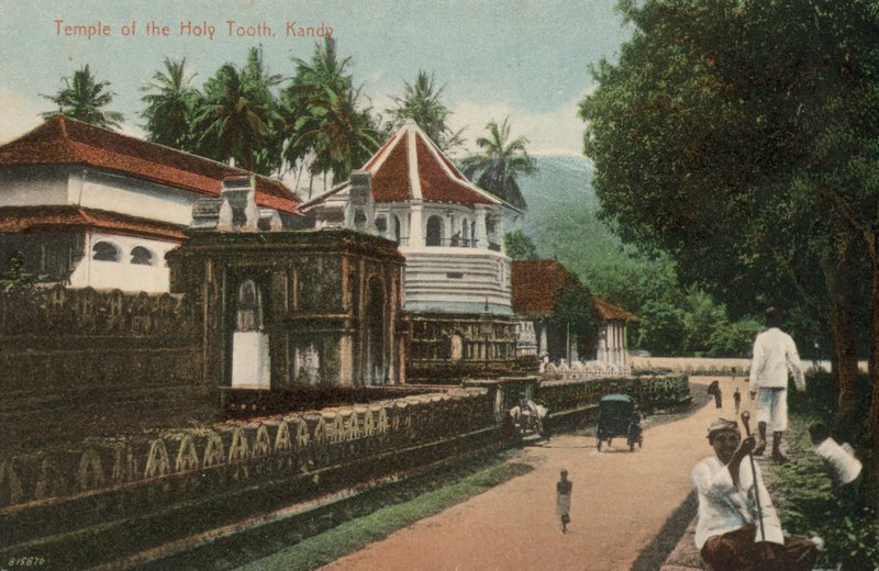 Pyhän Hampaan temppeli, Kandy, Ceylon (kuva) tekijältä English Photographer