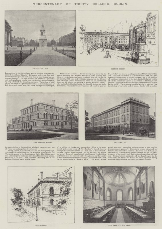 Trinity Collegen 300-vuotisjuhla Dublinissa tekijältä English Photographer