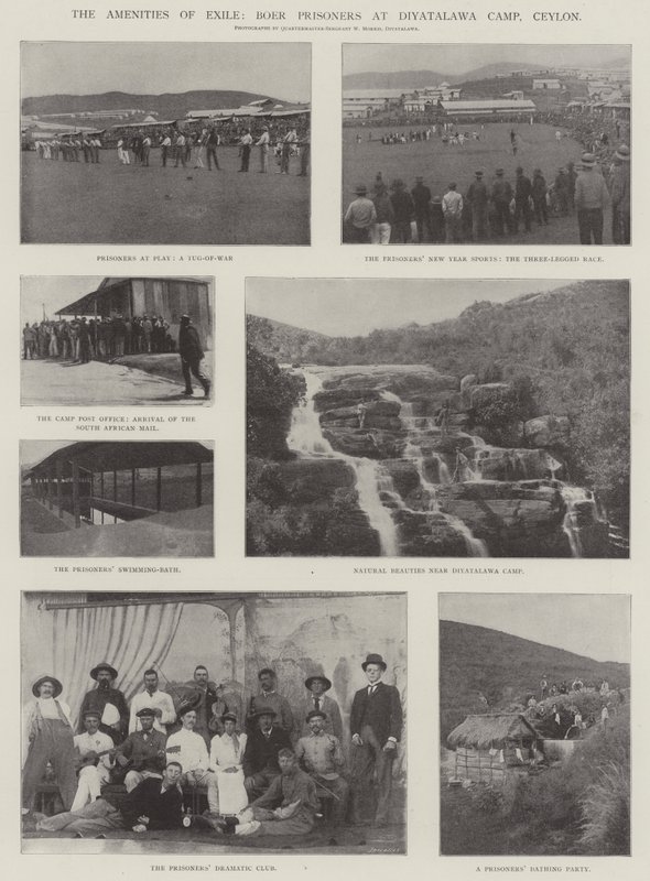 The Amenities of Exile, Boer Prisoners Diyatalawa Camp, Ceylon tekijältä English Photographer