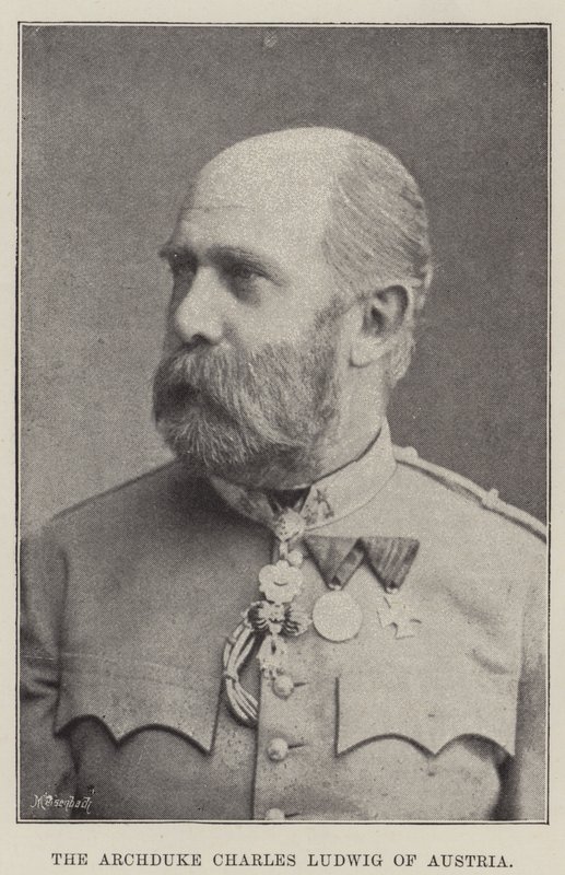 Itävallan arkkiherttua Charles Ludwig tekijältä English Photographer